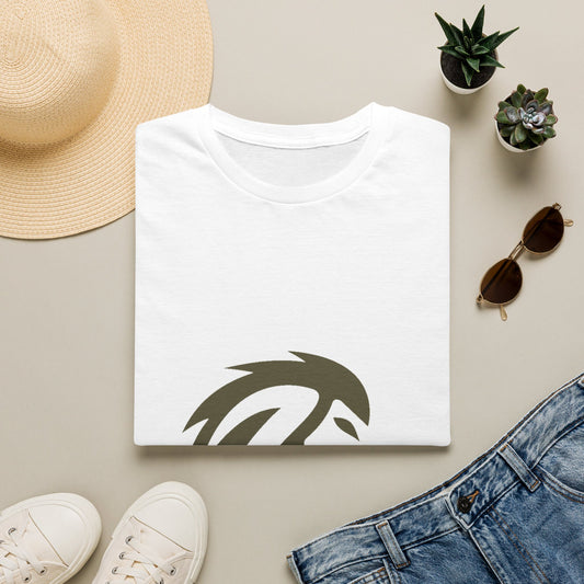 Lion Head Graphic T-Shirt — Bold Tribal Lion Chest Design