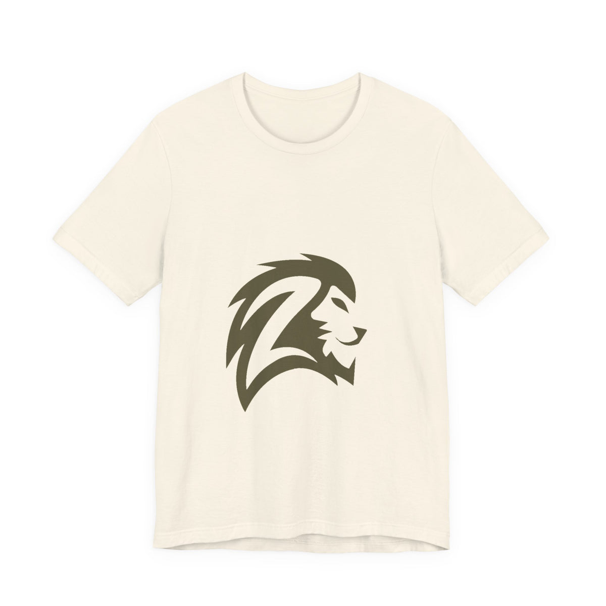 Lion Head Graphic Tee — Minimalist Bold Pride T-Shirt - Unisex