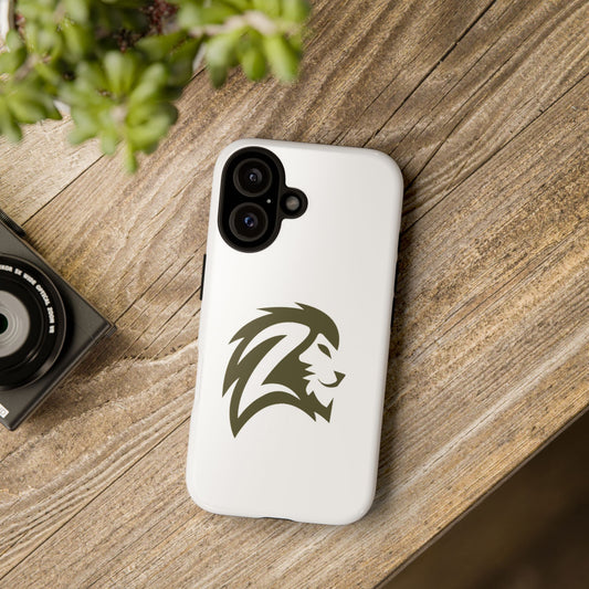 Lion Head Tough Phone Case – Minimalist Protective iPhone Cover