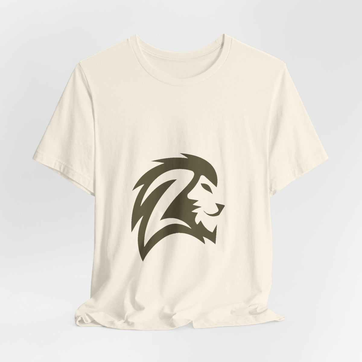 Lion Head Graphic Tee — Minimalist Bold Pride T-Shirt - Unisex