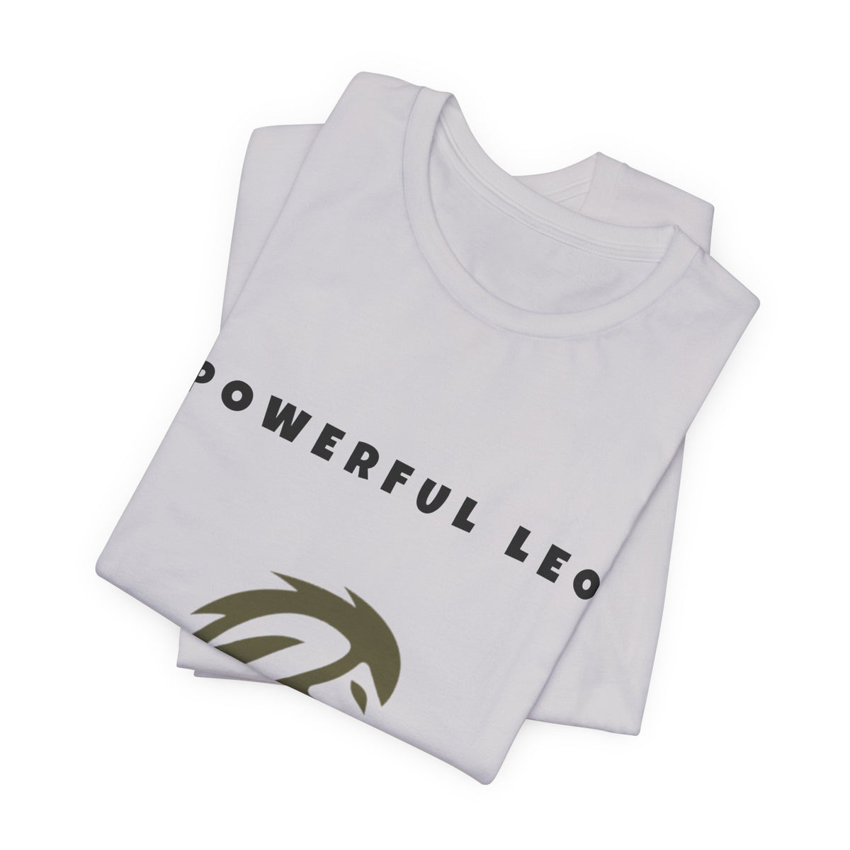 Powerful Leo Lion T-Shirt — Zodiac Leo Tee - Lion Head Inspired