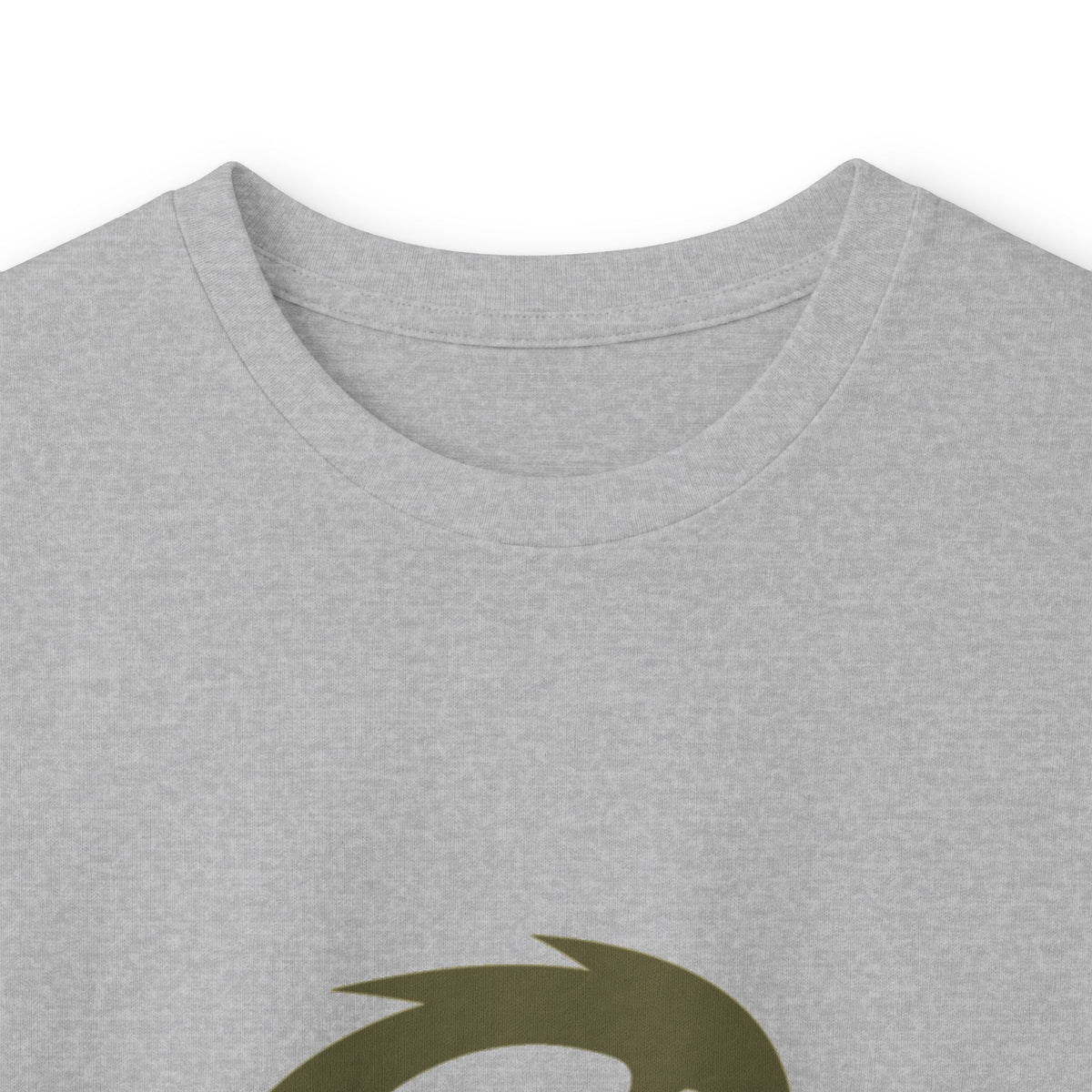 Lion Head Long Sleeve Tee — Minimalist Athletic Crew Shirt