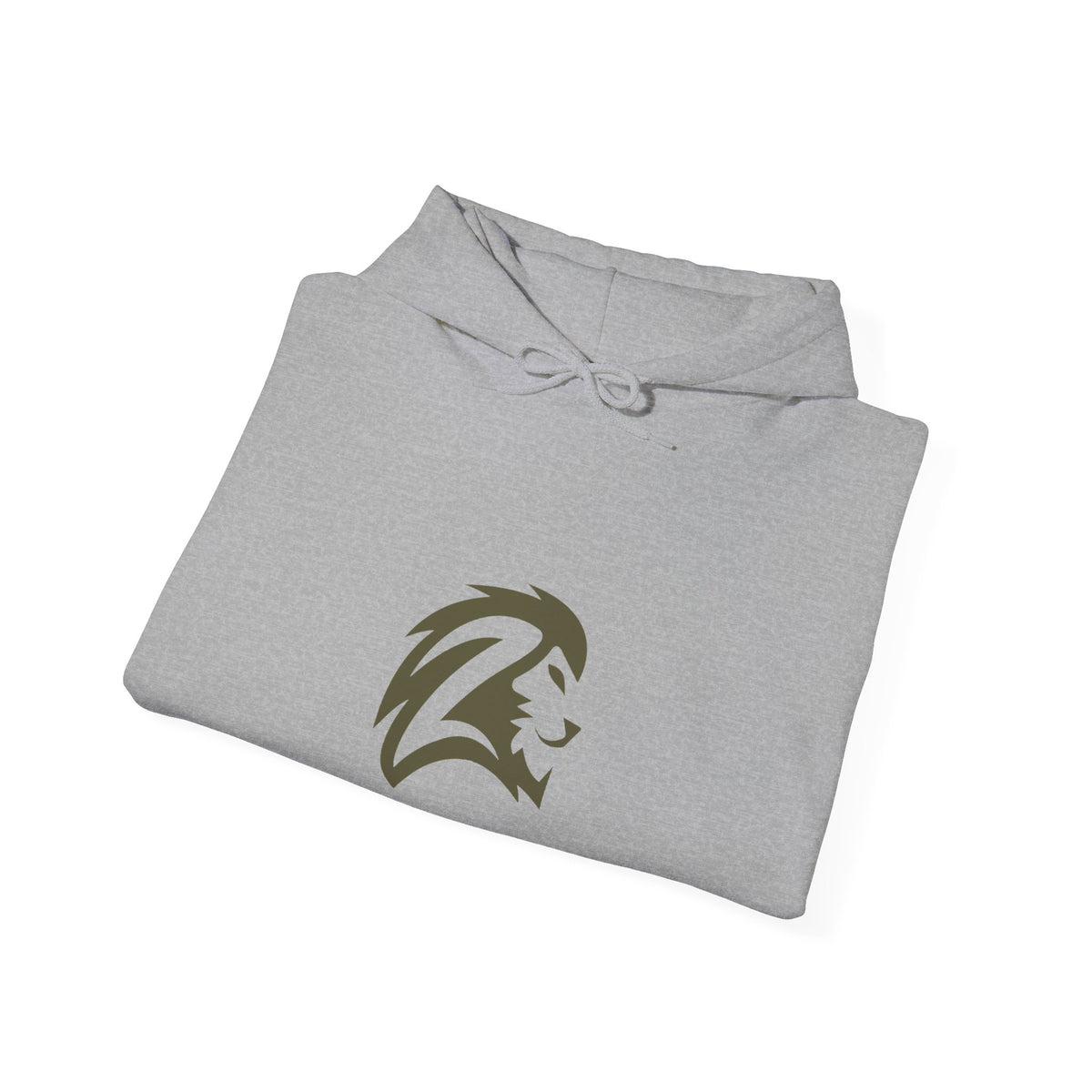 Lion Head Hoodie – Minimal Athletic Lion Logo Pullover - Unisex