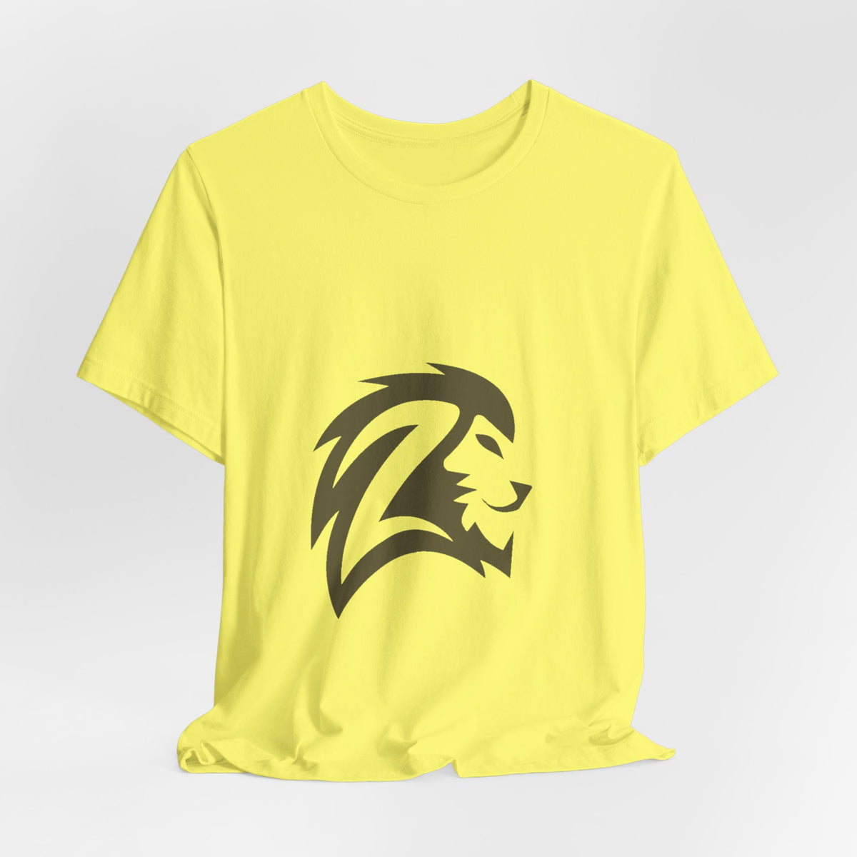 Lion Head Graphic Tee — Minimalist Bold Pride T-Shirt - Unisex