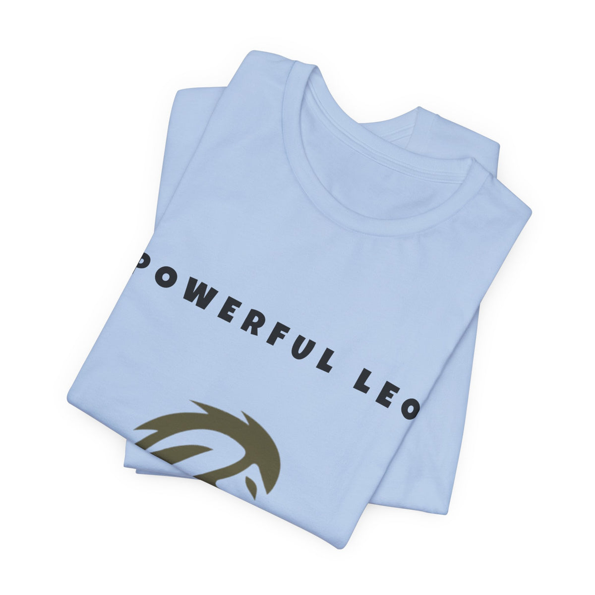 Powerful Leo Lion T-Shirt — Zodiac Leo Tee - Lion Head Inspired