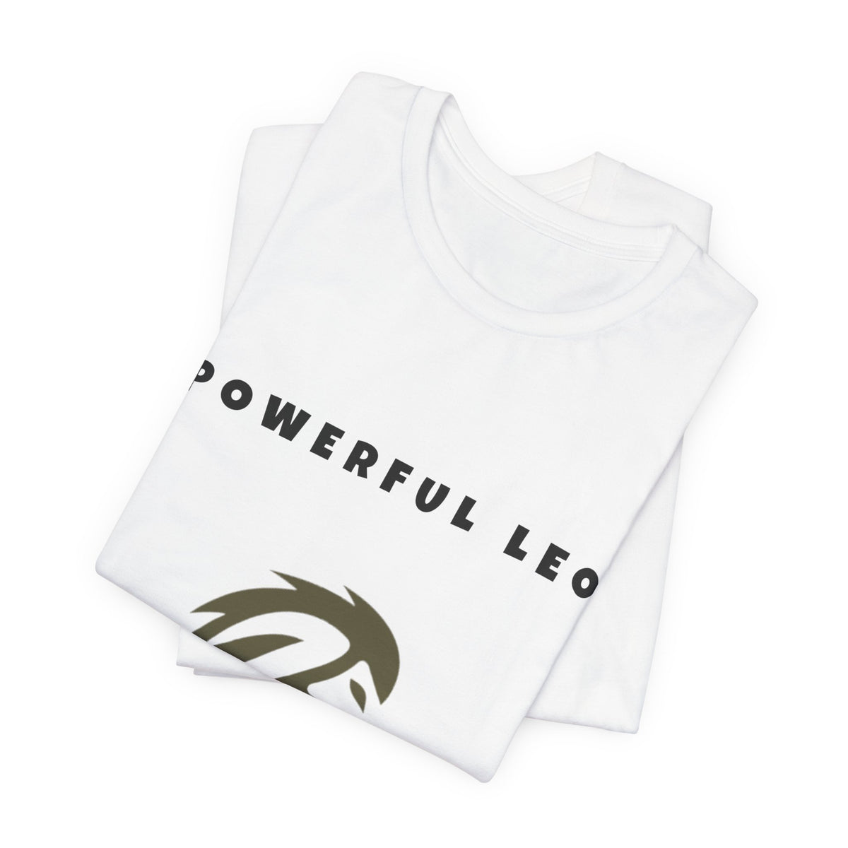 Powerful Leo Lion T-Shirt — Zodiac Leo Tee - Lion Head Inspired