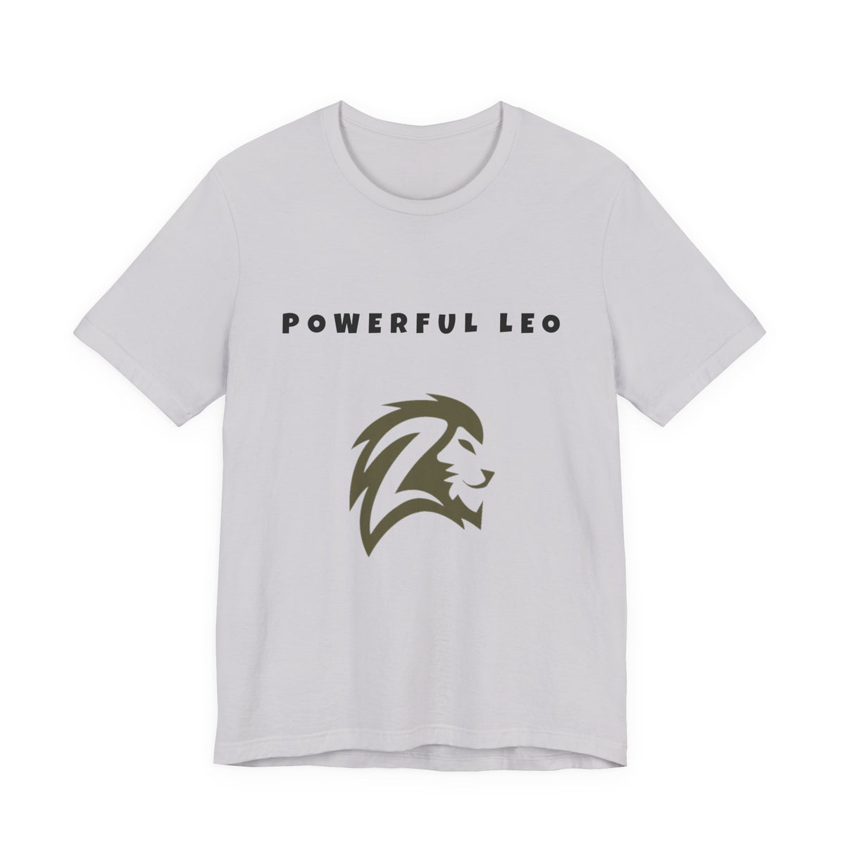 Powerful Leo Lion T-Shirt — Zodiac Leo Tee - Lion Head Inspired