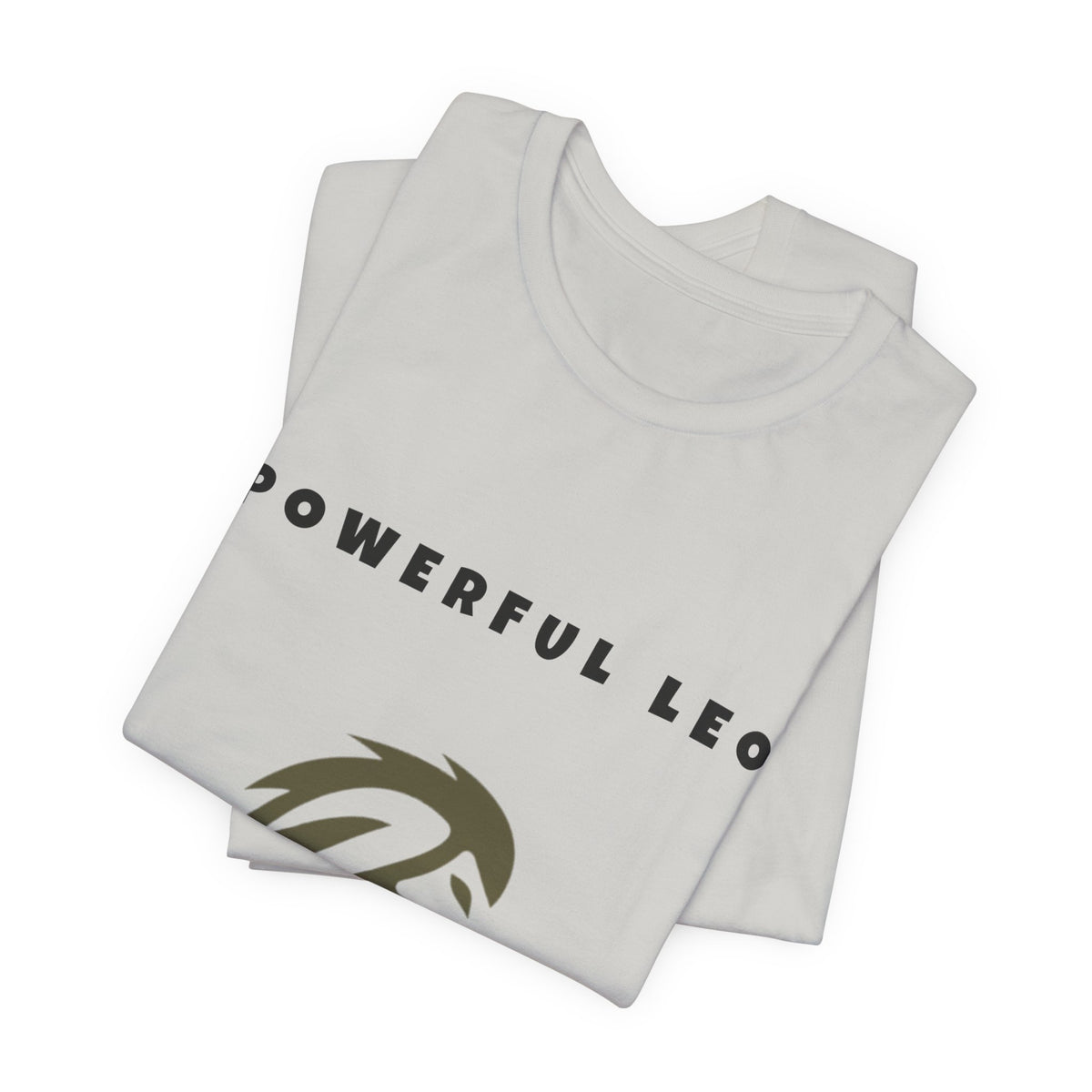 Powerful Leo Lion T-Shirt — Zodiac Leo Tee - Lion Head Inspired