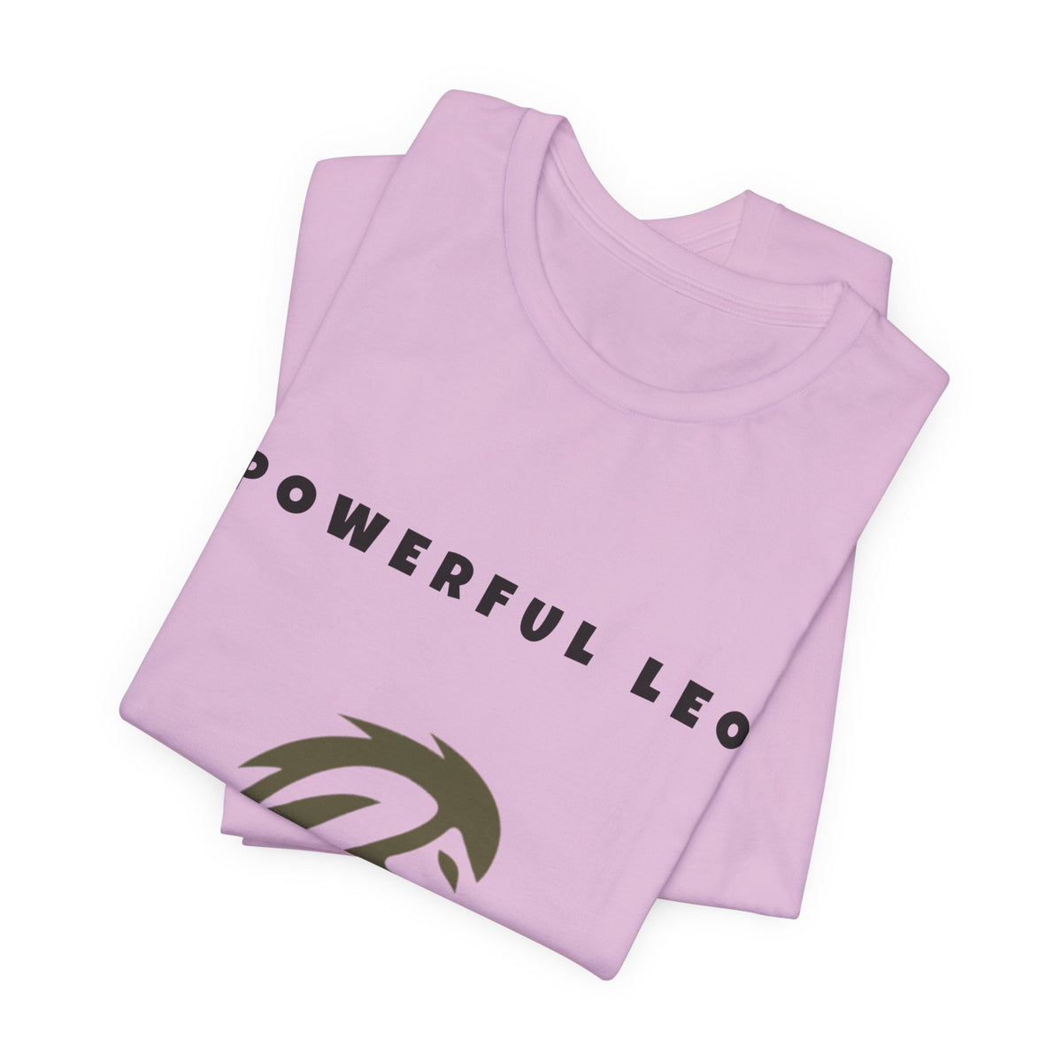 Powerful Leo Lion T-Shirt — Zodiac Leo Tee - Lion Head Inspired