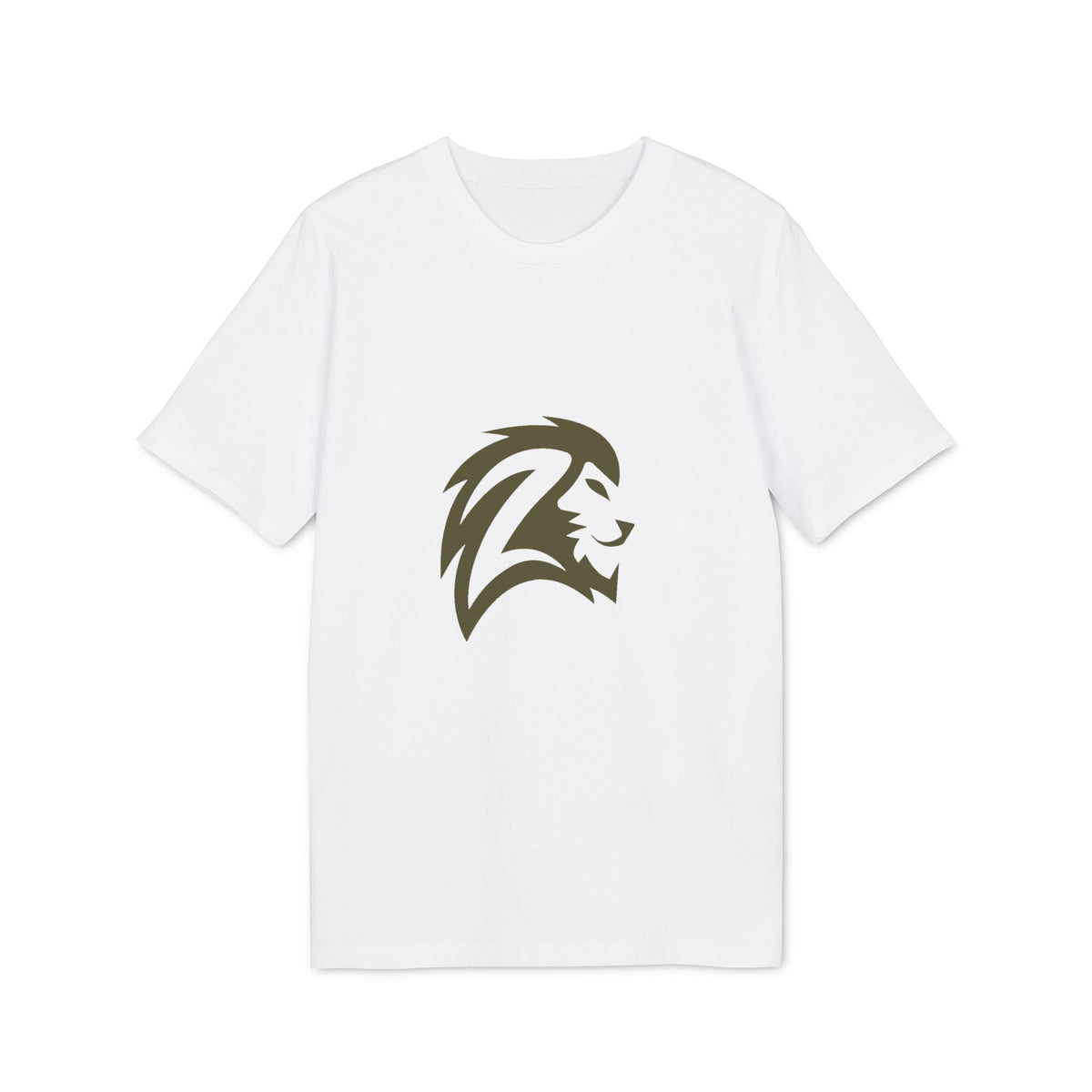 Lion Crest T-Shirt — Bold Minimalist Lion Head Graphic Tee