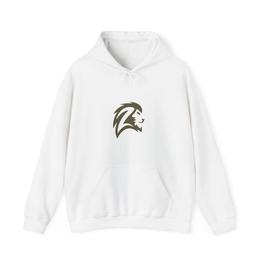 Lion Head Hoodie – Minimal Athletic Lion Logo Pullover - Unisex