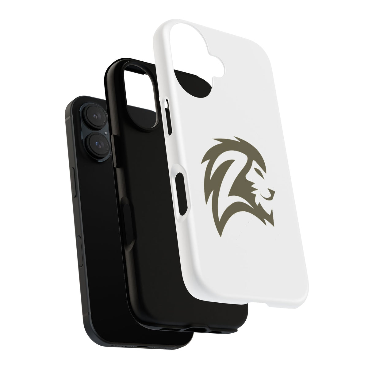 Lion Head Tough Phone Case – Minimalist Protective iPhone Cover