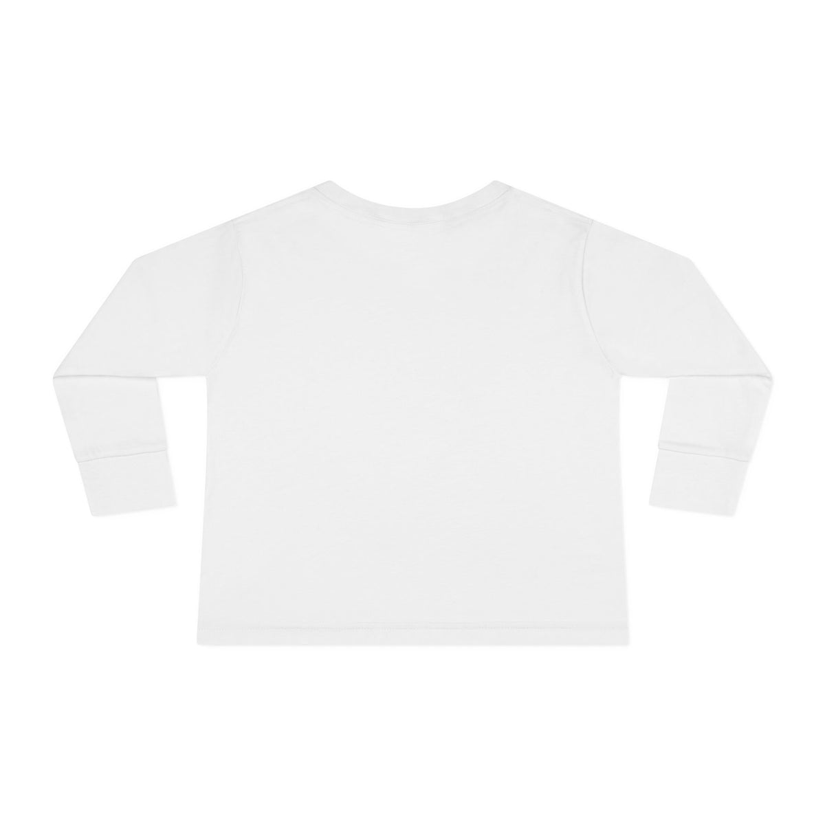 Toddler Long Sleeve Tee — Gold Lion Head Graphic Kids Shirt