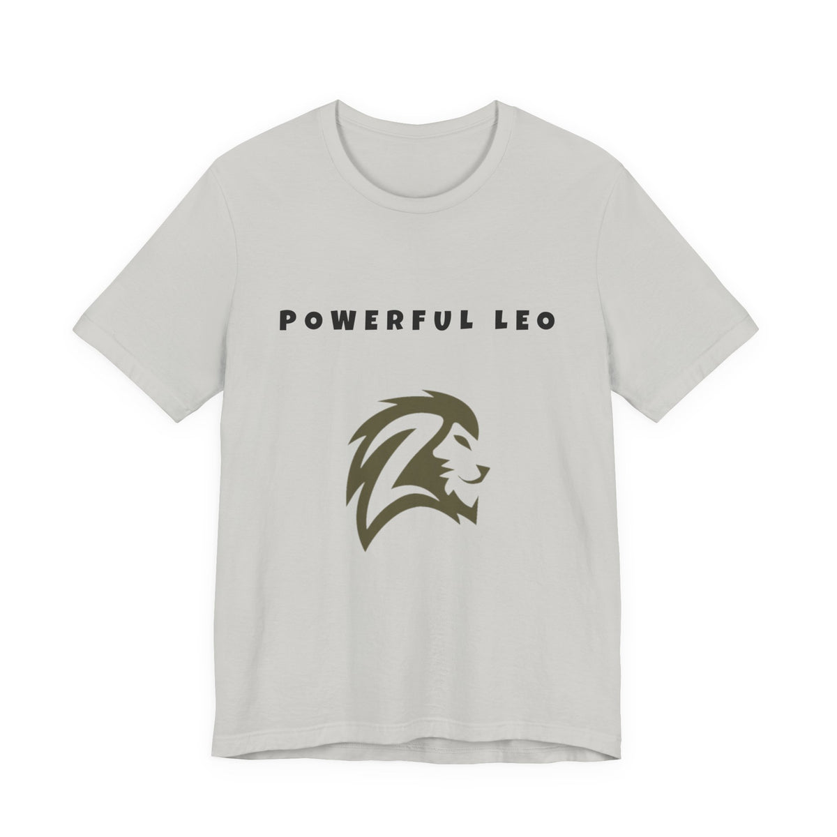 Powerful Leo Lion T-Shirt — Zodiac Leo Tee - Lion Head Inspired