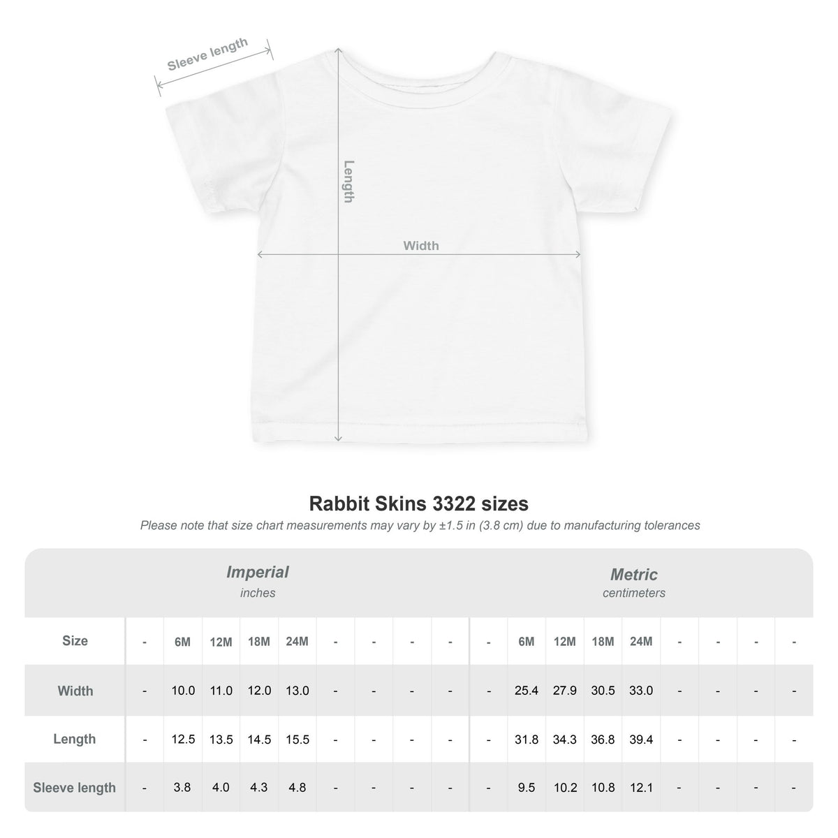 Infant Tee — Mini Lion Head Logo Baby Shirt