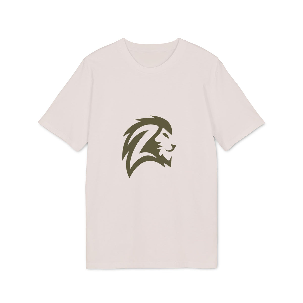 Lion Crest T-Shirt — Bold Minimalist Lion Head Graphic Tee