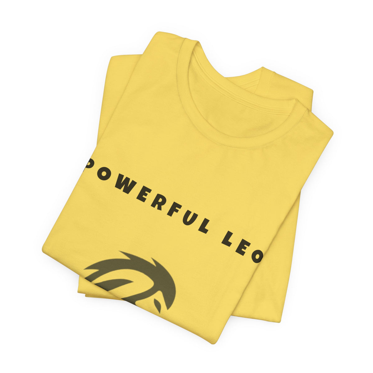 Powerful Leo Lion T-Shirt — Zodiac Leo Tee - Lion Head Inspired