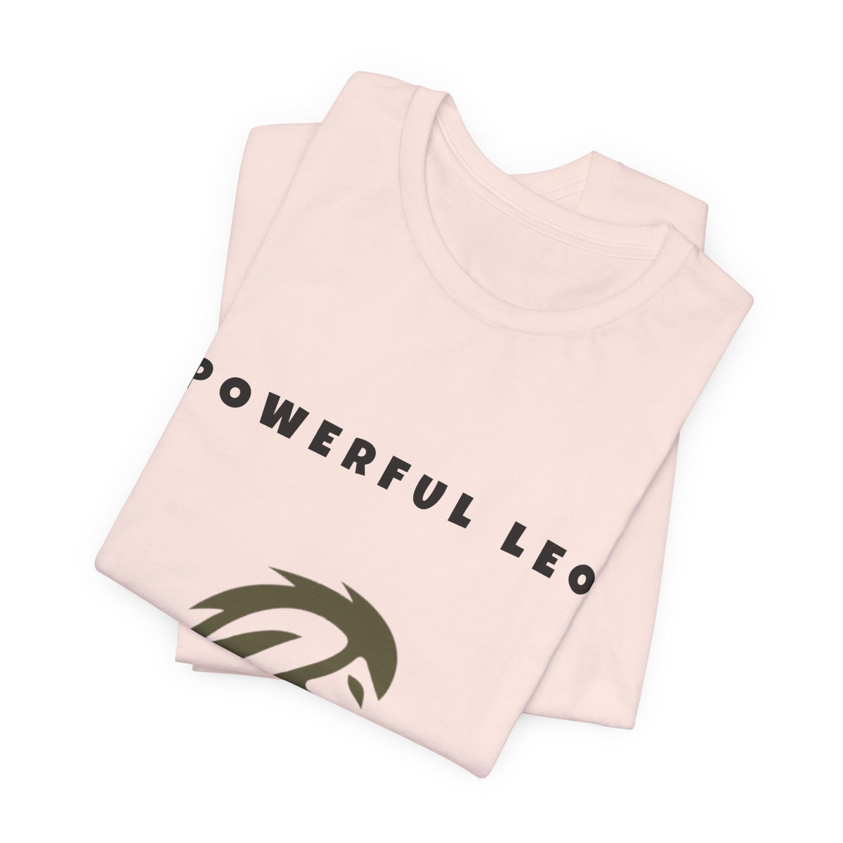 Powerful Leo Lion T-Shirt — Zodiac Leo Tee - Lion Head Inspired